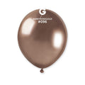 100x Latexballon A50 5"/13cm #096 Shiny Rosegold