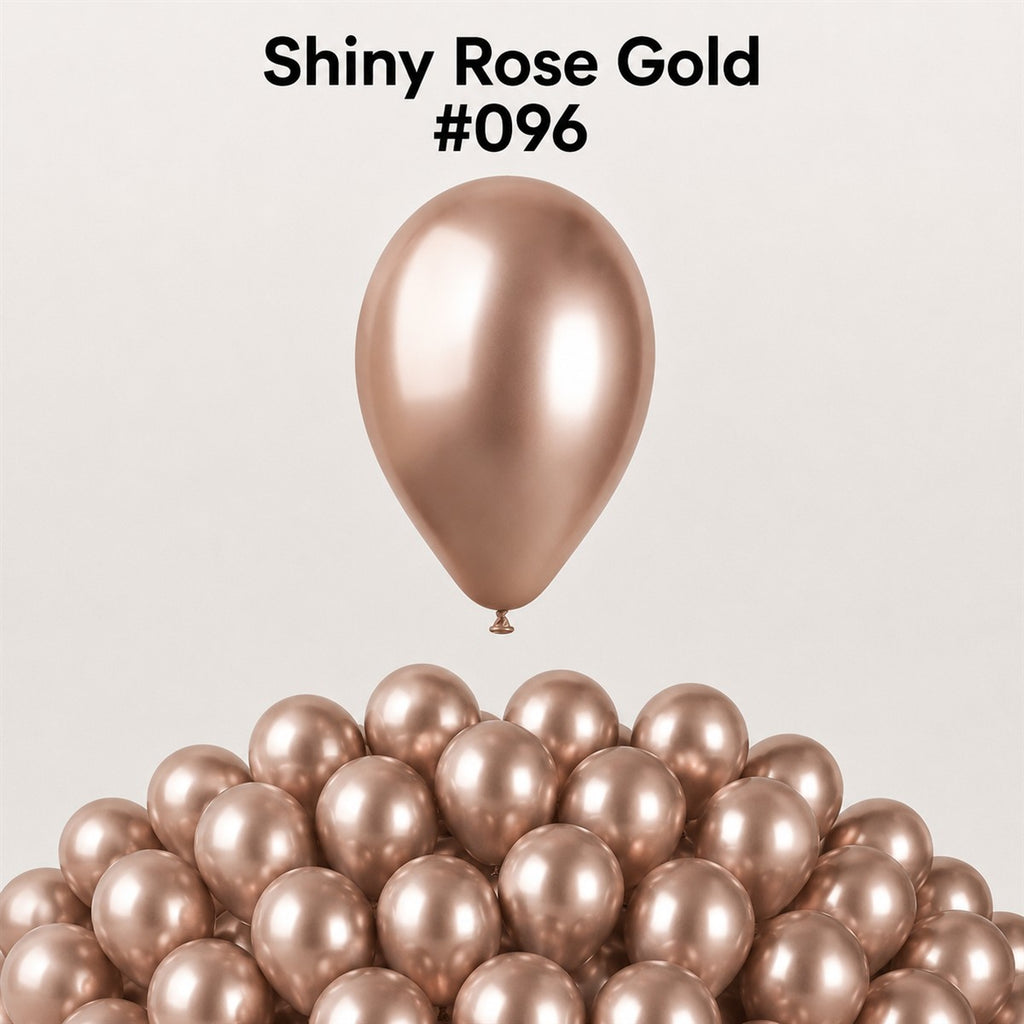 Gemar Latexballon A50 5"/13cm #096 Shiny Rosegold