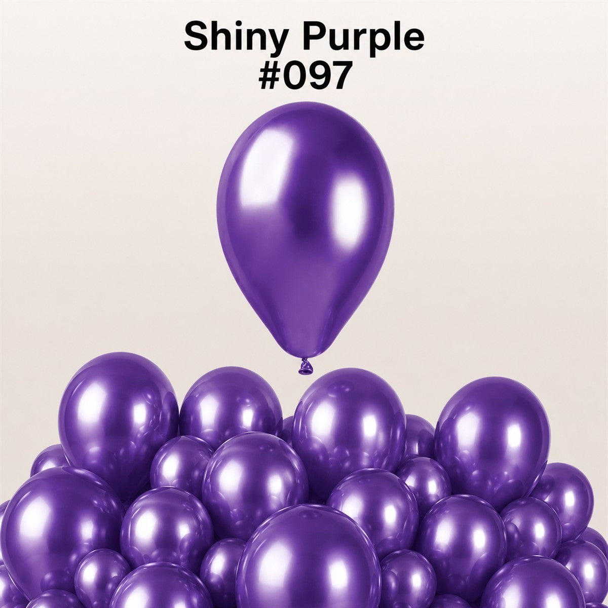 Gemar Latexballon G120 13"/33cm #097 Shiny Purple