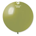 1x Latexballon G30 31"/80cm DM #098 Pastel Jungle Green
