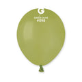 100x Latexballon A50 5"/13cm #098 Pastel Jungle Green