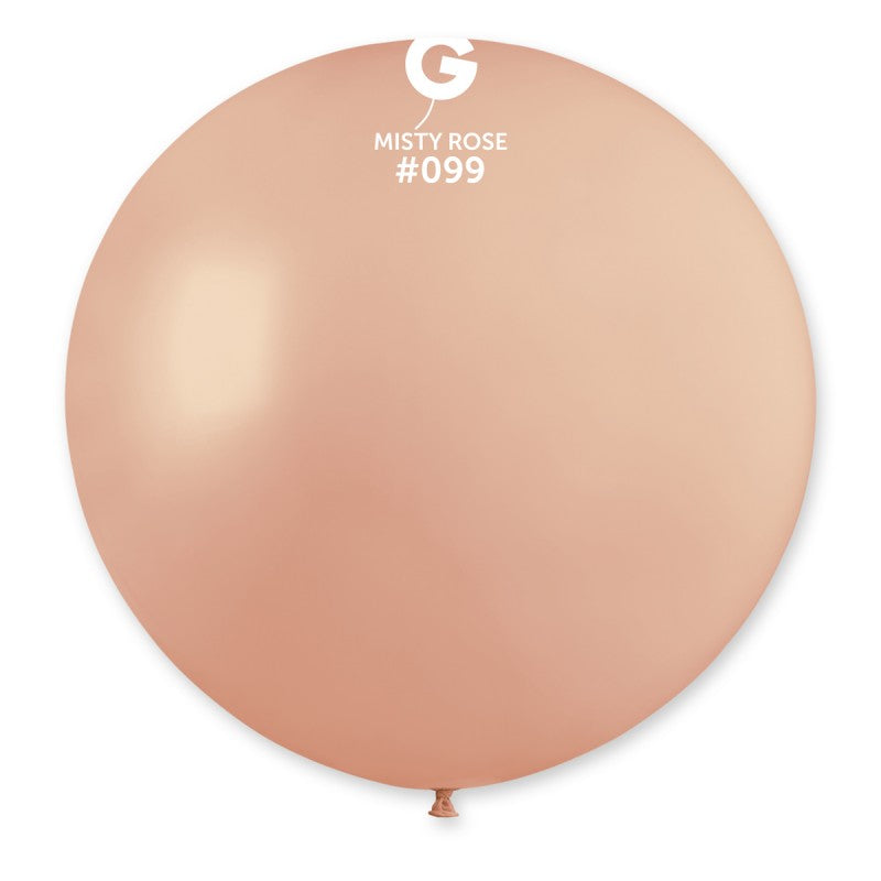 1x Latexballon G30 31"/80cm DM #099 Pastel Foggy Pink