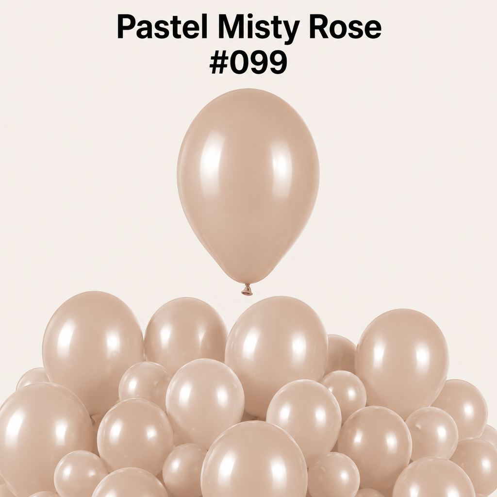 Gemar Latexballon G110 12"/30cm #099 Pastel Foggy Pink