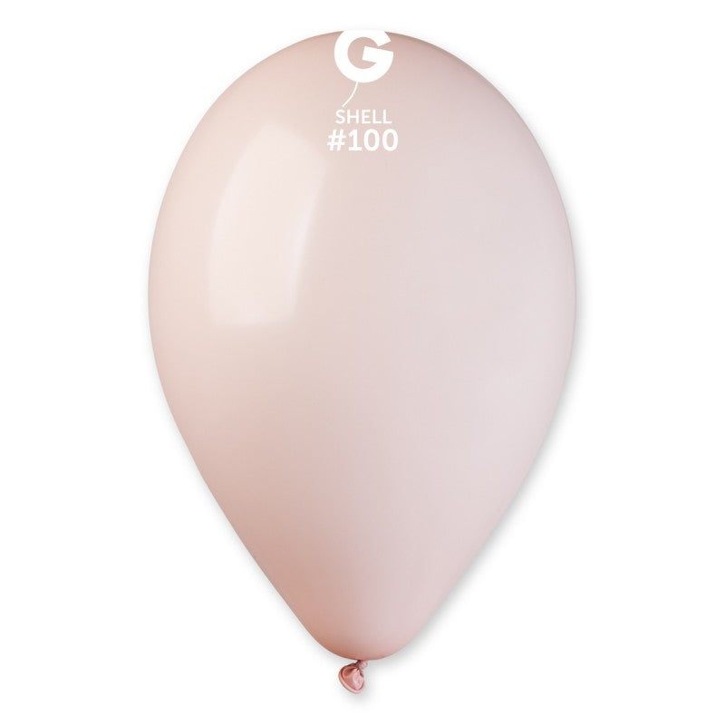 Latexballon G110 12"/30cm #100 Pastel Shell