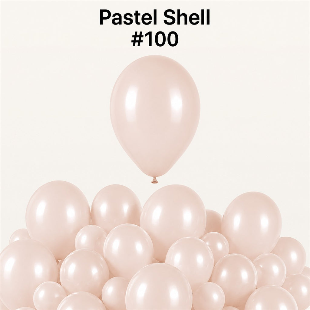 Gemar Latexballon G110 12"/30cm #100 Pastel Shell