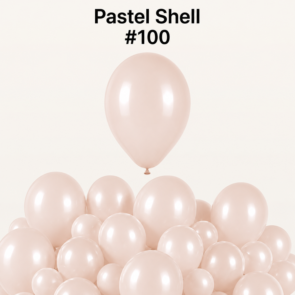 Gemar Latexballon G110 12"/30cm #100 Pastel Shell