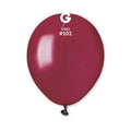 100x Latexballon A50 5"/13cm #101 Pastel Vino