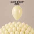 Gemar Latexballon A50 5"/13cm #103 Pastel Butter