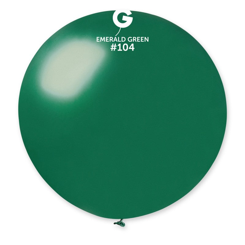 1x Latexballon G220 30"/75cm DM #104 Pastel Bottle Green