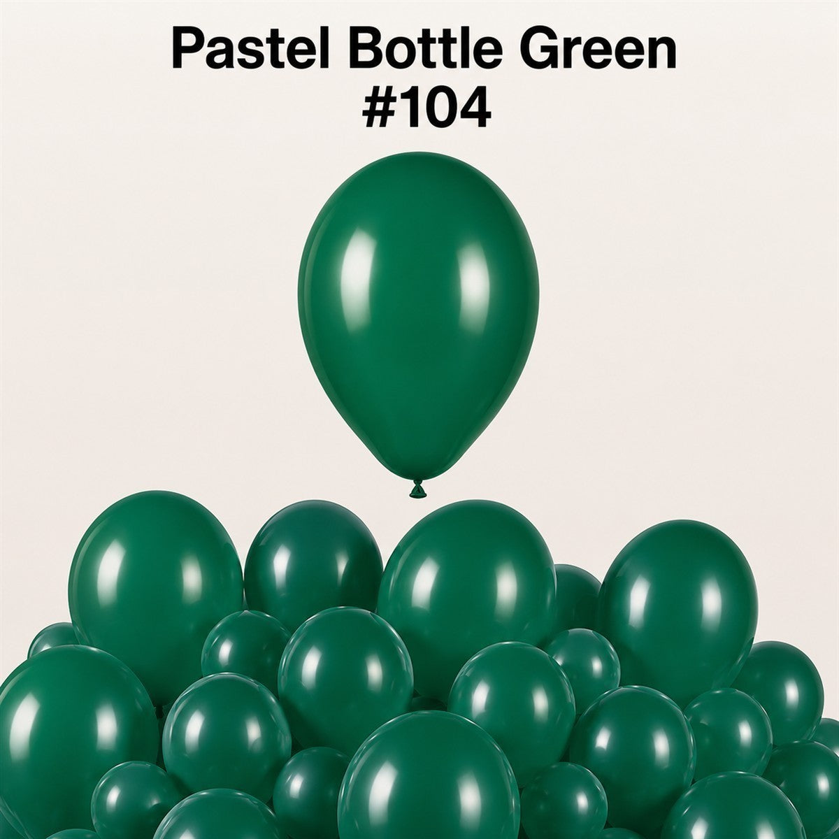 Gemar Latexballon G110 12"/30cm #104 Pastel Bottle Green