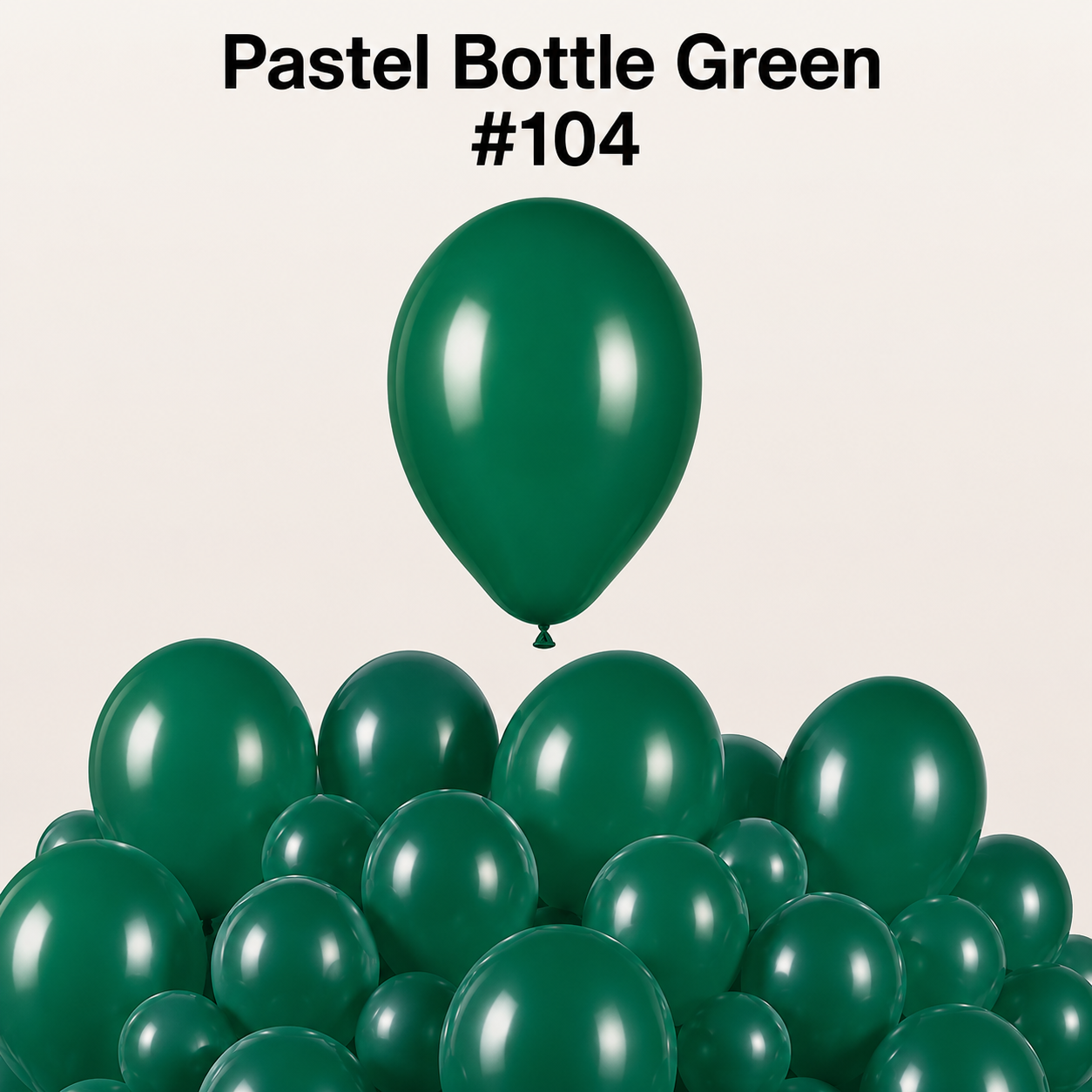 Gemar Latexballon G110 12"/30cm #104 Pastel Bottle Green