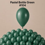 Gemar Latexballon A50 5"/13cm #104 Pastel Bottle Green