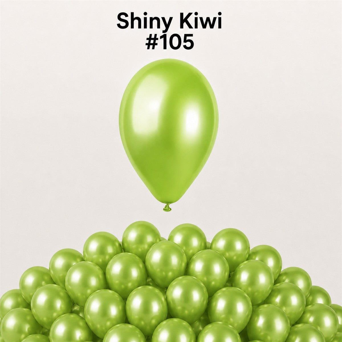 Gemar Latexballon A50 5"/13cm #105 Shiny Kiwi Green