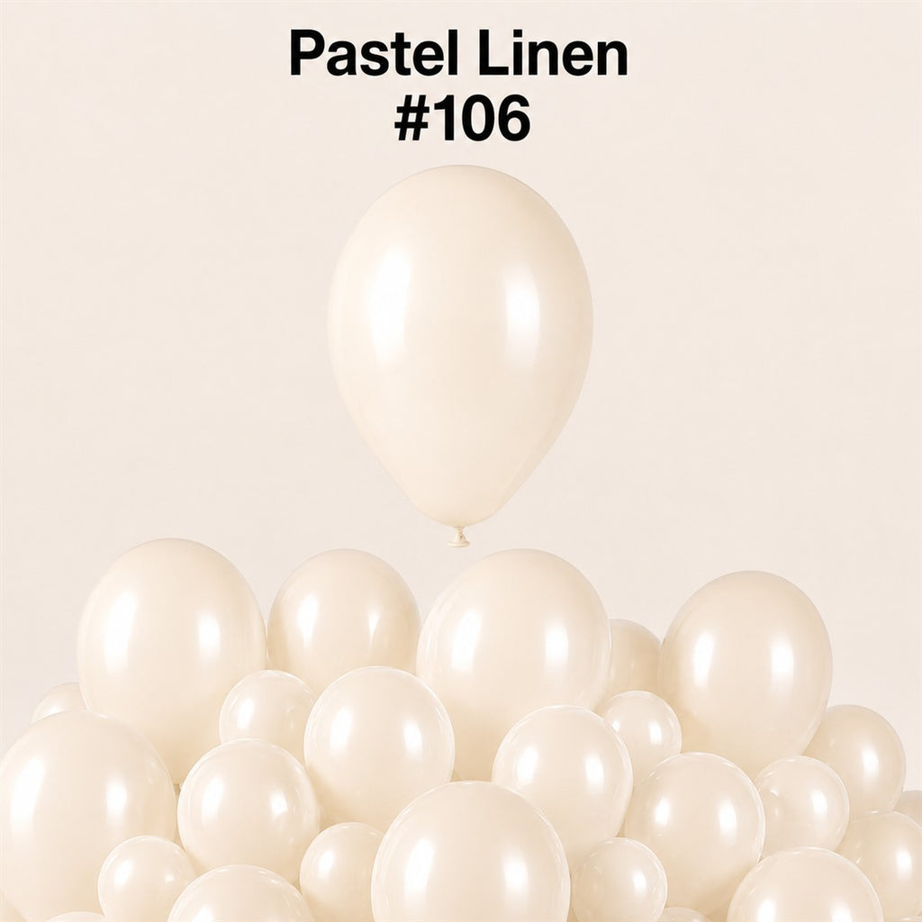 Gemar Latexballon G110 12"/30cm #106 Pastel Linen