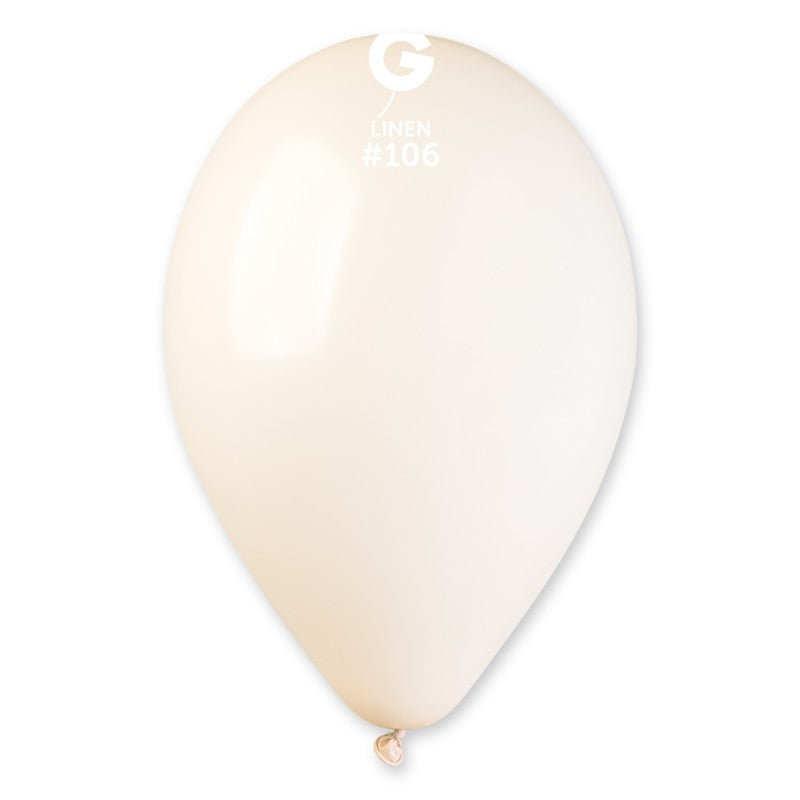 Gemar Latexballon G110 12"/30cm #106 Pastel Linen
