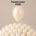 Gemar Latexballon A50 5"/13cm #106 Pastel Linen