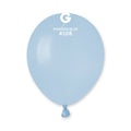 100x Latexballon A50 5"/13cm #108 Pastel Powder Blue