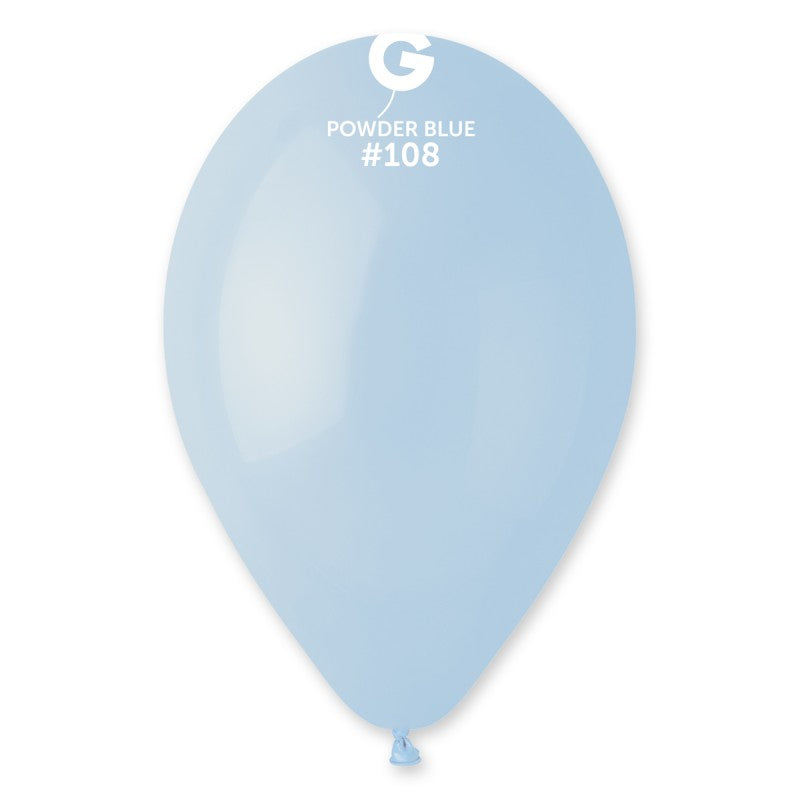 Gemar Latexballon G110 12"/30cm #108 Pastel Powder Blue