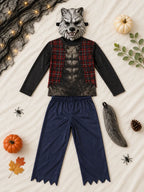 Kostüm Werwolf (4-6 Jahre) 110cm Hose, Shirt, Maske