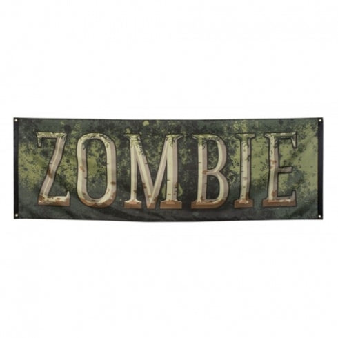 Banner Zombie 74 x 220cm