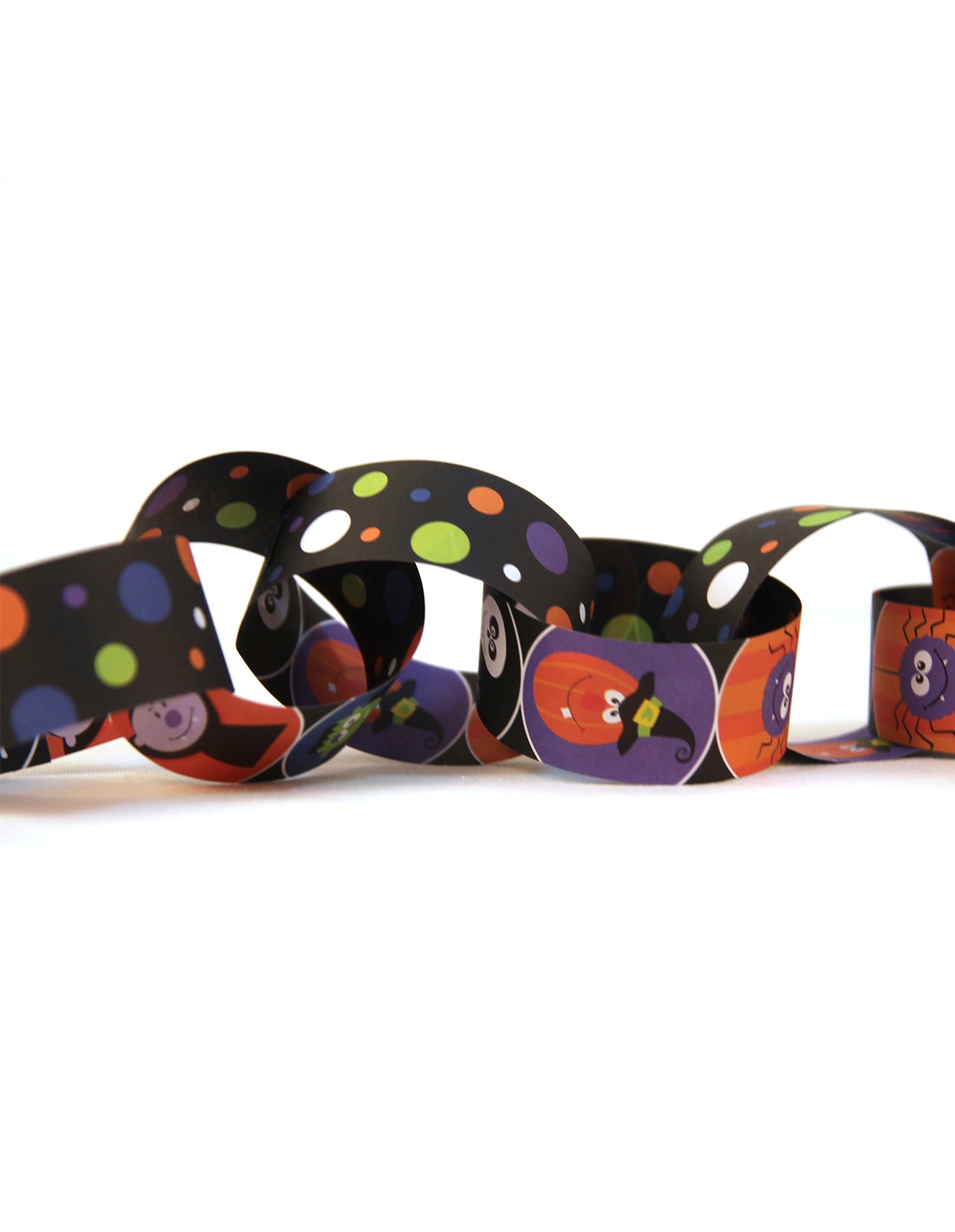 Girlande Kettengirlande Papier Halloween 3m