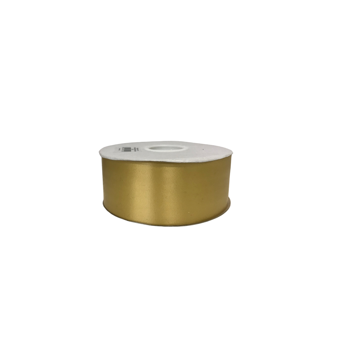 Geschenkband 50mm 93m gold