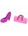 2x Radierer Highheel Tasche 4cm