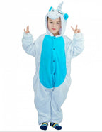 Kostüm Einhorn blau (3-4)