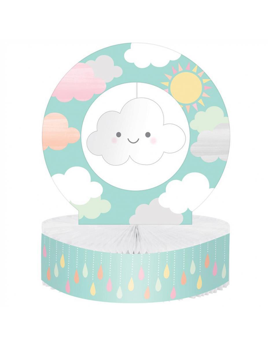 Tischdekoration lächelnde Wolke