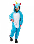 Kostüm Einhorn blau (3-4)