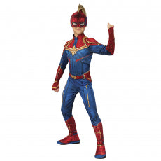 Kostüm Captain Marvel klassisch (8-10)
