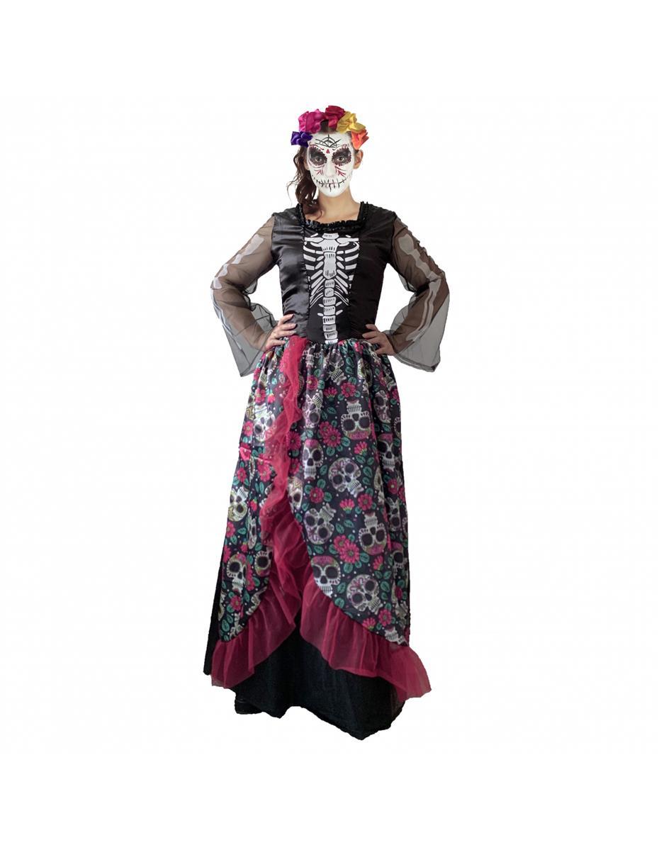 Kostüm Catrina Sugar Skull (XS)