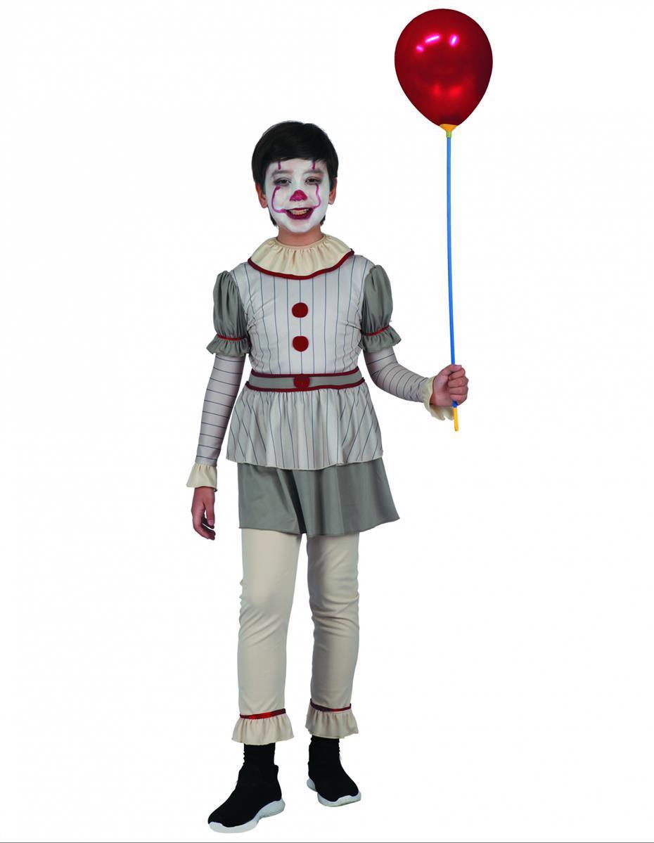 Kostüm Horror Clown Kinder (5-6)