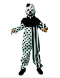 Kostüm Horror Clown schwarz weiß Kinder (5-6)