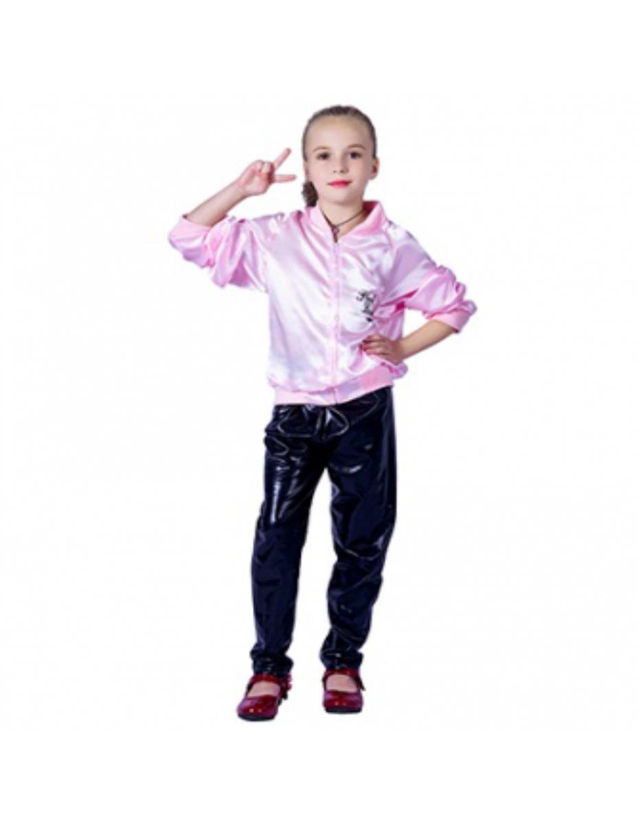 Kostüm Pink Jacket 80er (7-9) 128cm