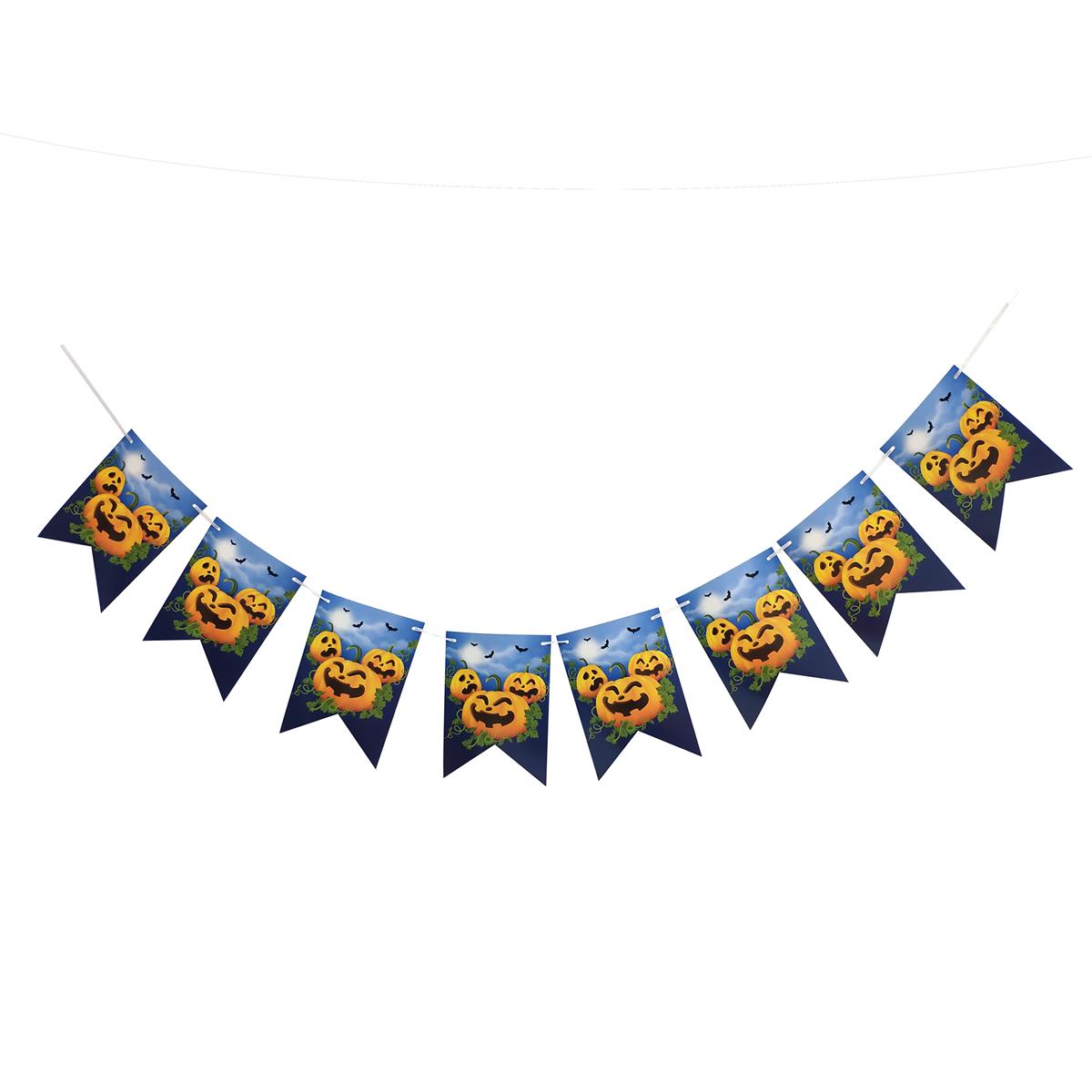 Wimpelkette Kürbis
