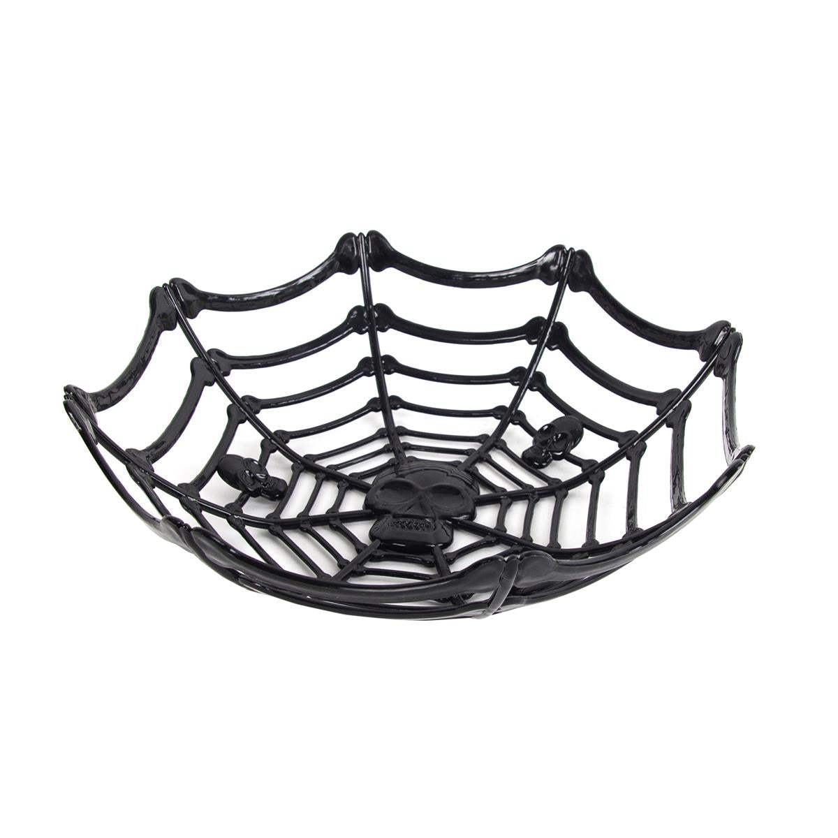 Schüssel Spinnennetz grün 27cm