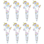 8x Mini-Folienballon Einhorn 50cm