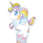 8x Mini-Folienballon Einhorn 50cm
