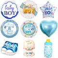 Party Austria 9x Folienballon Baby Boy 45cm/60cm
