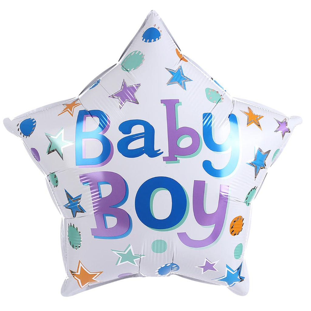 Party Austria 9x Folienballon Baby Boy 45cm/60cm