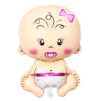 Party Austria 9x Folienballon Baby Girl 45cm/60cm