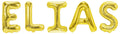 Folienballon Schriftzug männliche Namen (Elias) 35cm Höhe