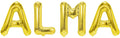 Banner weibliche Namen (Alma) 16x12cm weiß