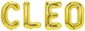 Folienballon Schriftzug weibliche Namen (Cleo) 35cm Höhe