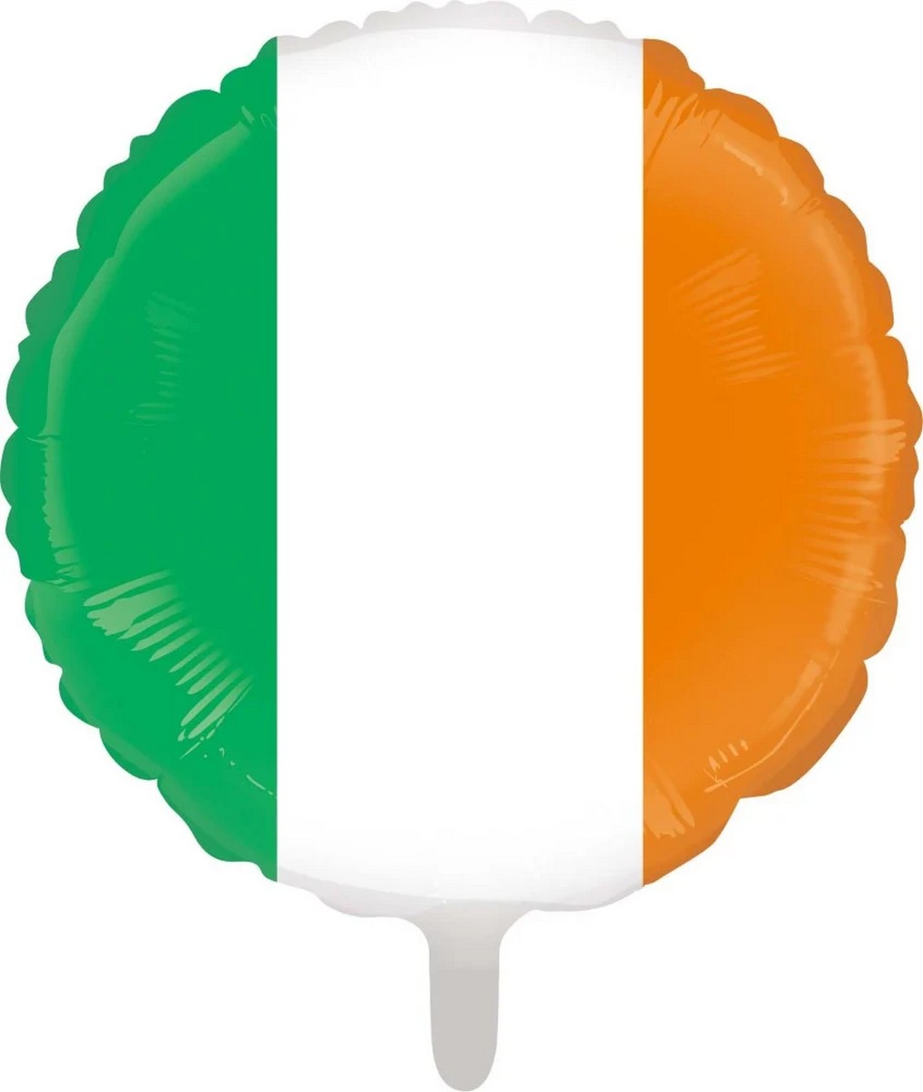 Folienballon Irland 45cm rund