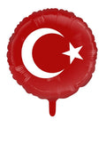 Folienballon Türkei 45cm rund