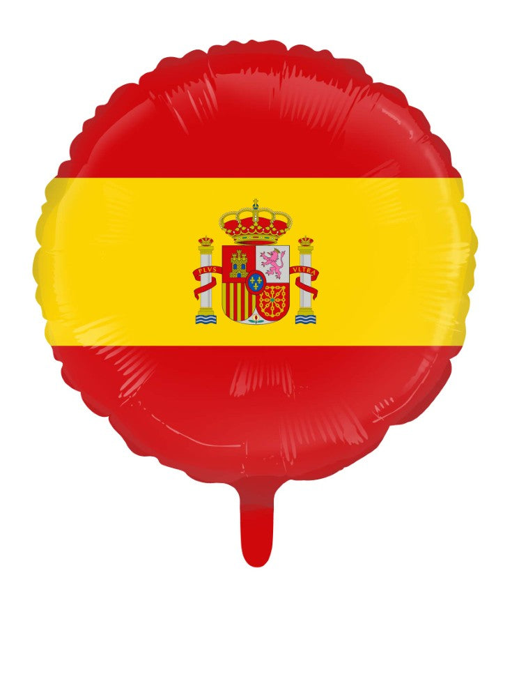 Folienballon Spanien 45cm rund