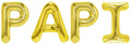 Folienballon Schriftzug (Papi) 35cm Höhe