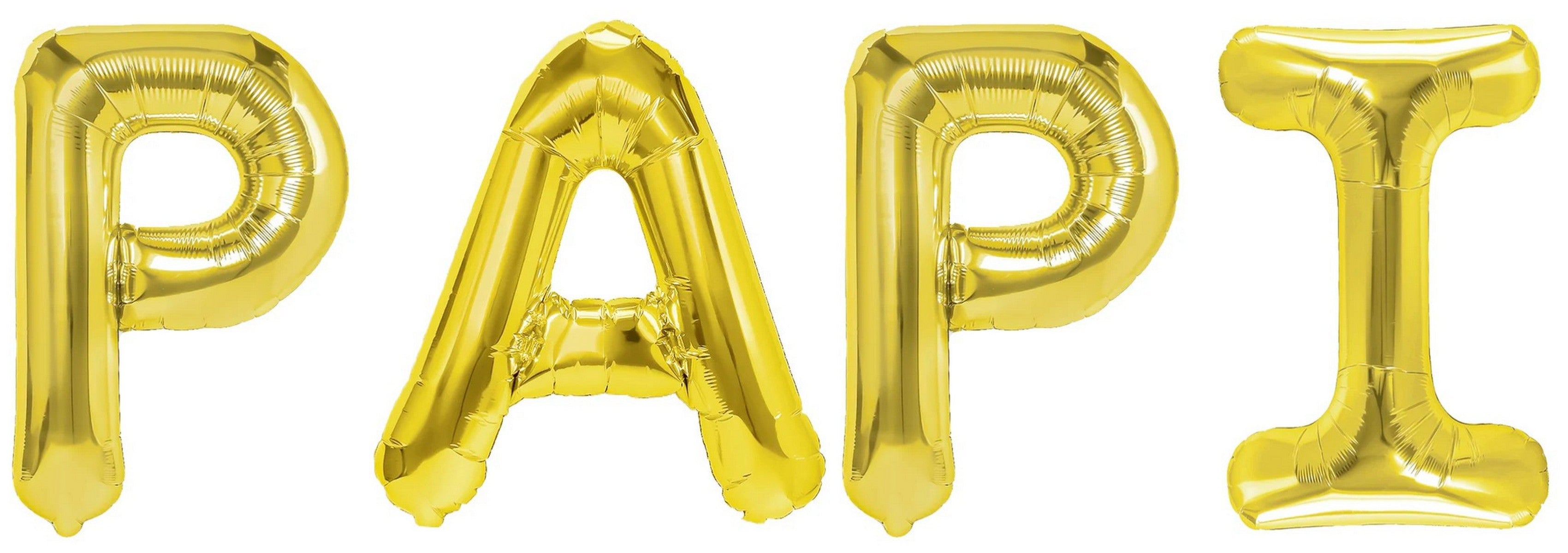Folienballon Schriftzug (Papi) 35cm Höhe
